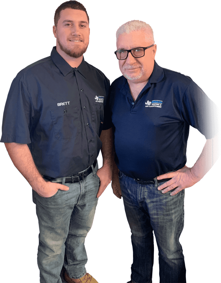 Brett and JR Michalski, father and son team, JR Michalski Heating and Air Conditioning