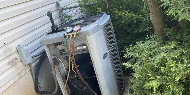 ac not working in house